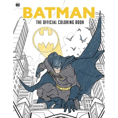 Batman: The Official Coloring Book - Paperback