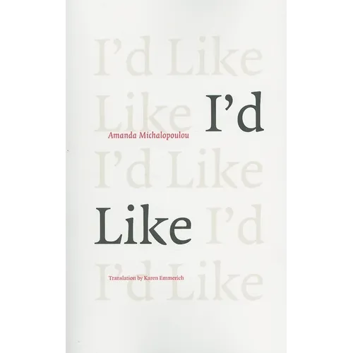 I'd Like - Paperback