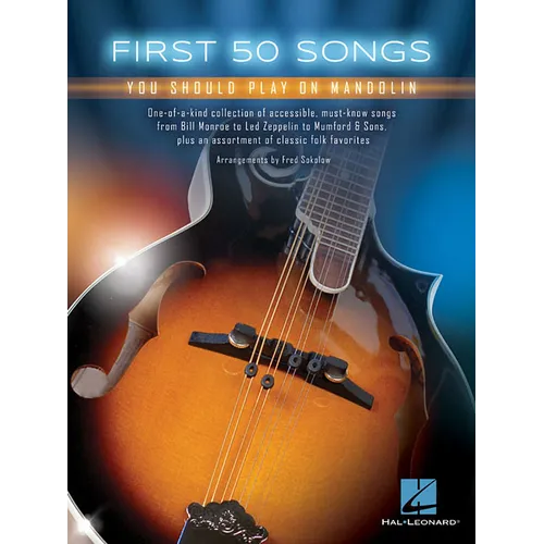 First 50 Songs You Should Play on Mandolin - Paperback