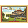Post Cards from Missoula: A Vintage Post Card Book - Paperback