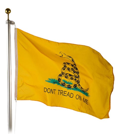 Gadsden Flag (Don't Tread on Me, Yellow) - Outdoor | Made in USA