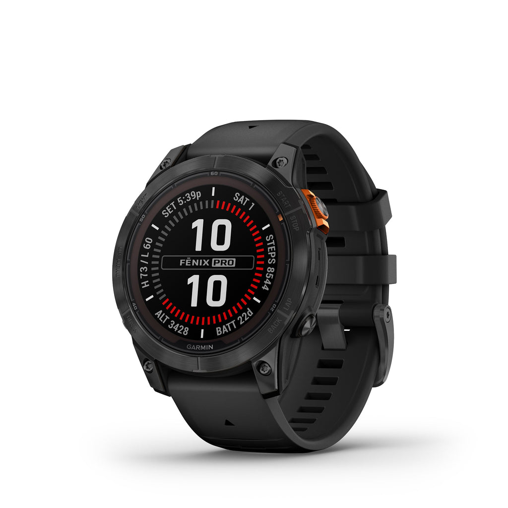 Garmin Fenix 7 Pro Solar - Solar Powered Smartwatch w/ ECG