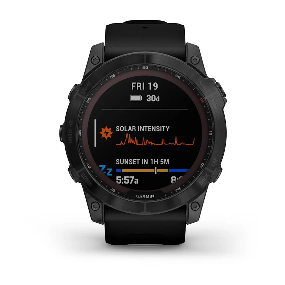 Garmin Fenix 7X Sapphire Solar - GPS Smartwatch w/ Flashlight