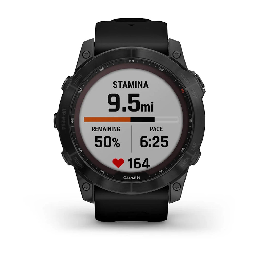 Garmin Fenix 7X Sapphire Solar - GPS Smartwatch w/ Flashlight