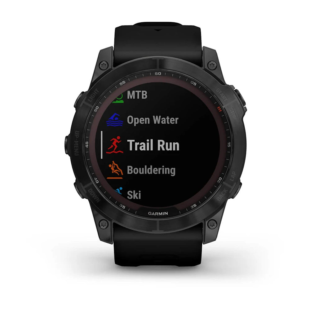 Garmin Fenix 7X Sapphire Solar - GPS Smartwatch w/ Flashlight