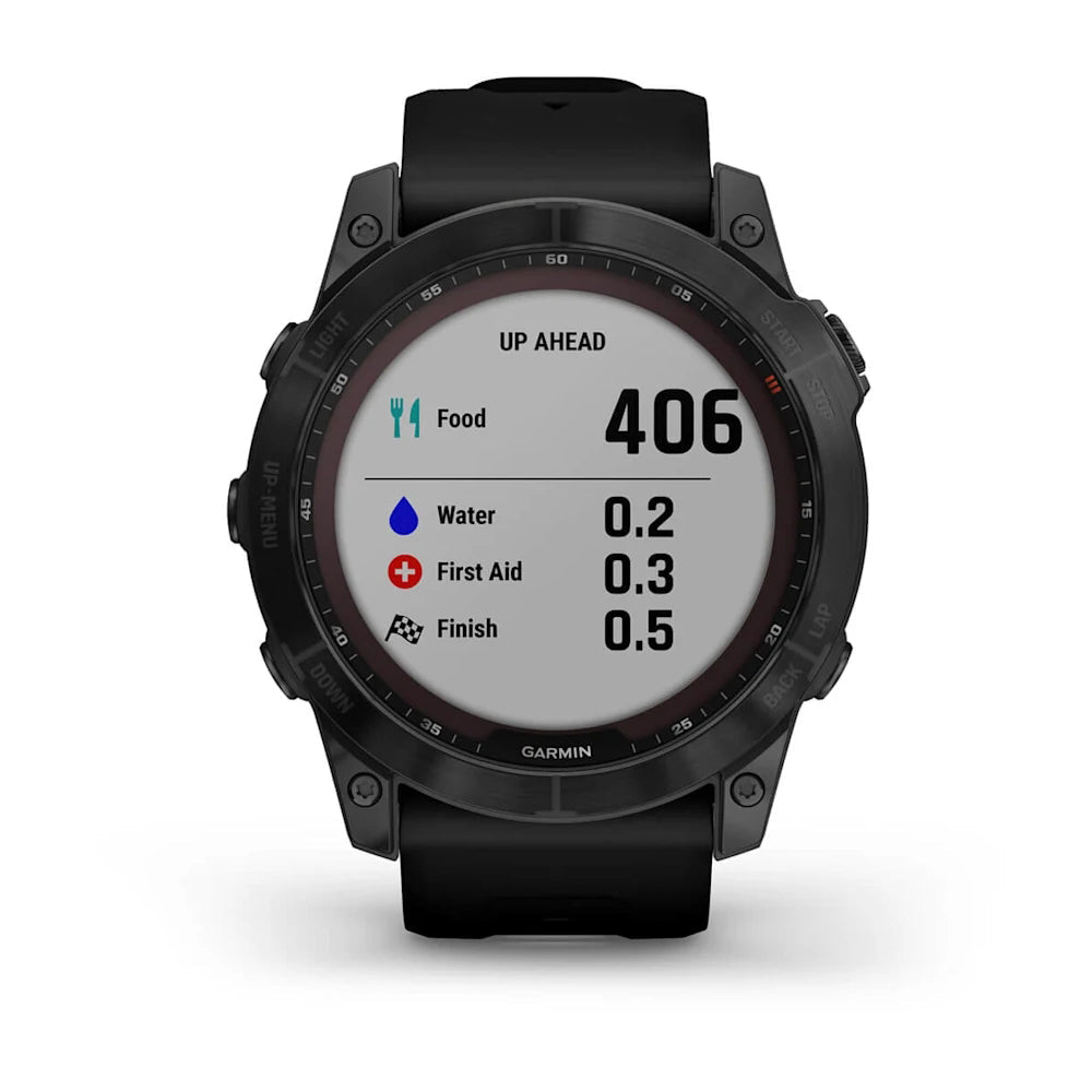 Garmin Fenix 7X Sapphire Solar - GPS Smartwatch w/ Flashlight