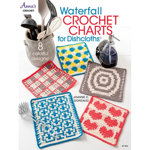 Waterfall Crochet Charts for Dishcloths - Paperback