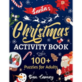 Santa's Christmas Activity Book: 100+ Puzzles for Adults - Paperback