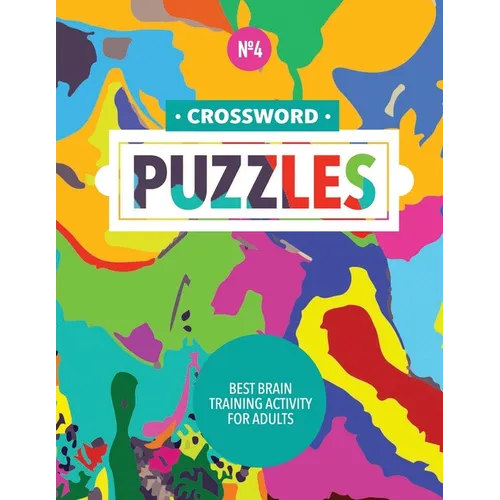 Crossword Puzzles: Best Brain Training Activity For Adults (Fourth Book) - Paperback