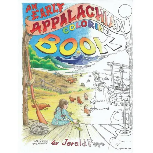 An Early Appalachian Coloring Book - Paperback