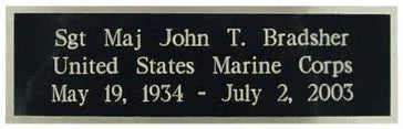 Elegant Memorial/Funeral Flag Display Case Storage Military Shadow Box