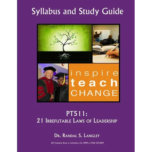 Pt511: 21 Irrefutable Laws of Leadership - Paperback