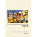 Vintage Lined Notebook Greetings from Boise - Paperback