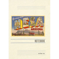 Vintage Lined Notebook Greetings from Mesa
