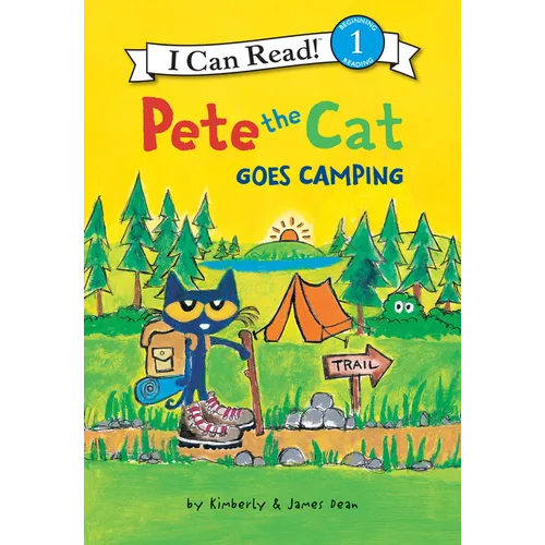 Pete the Cat Goes Camping - Library Binding