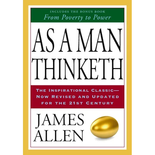 As a Man Thinketh - Paperback