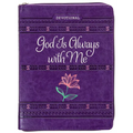 God Is Always with Me Ziparound Devotional: 365 Daily Devotional - Imitation Leather