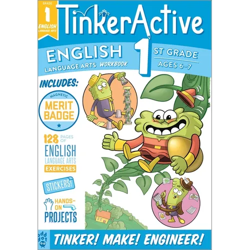 Tinkeractive Workbooks: 1st Grade English Language Arts - Paperback