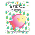 37 FolderGames for Letters: Ready-to-Assemble & Use Letter Skills Practice Games - Paperback
