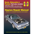 Buick, Oldsmobile & Pontiac Full-Size 1970-90 - Paperback