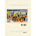 Vintage Lined Notebook Greetings from Panama City, Florida - Paperback