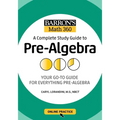 Barron's Math 360: A Complete Study Guide to Pre-Algebra with Online Practice - Paperback