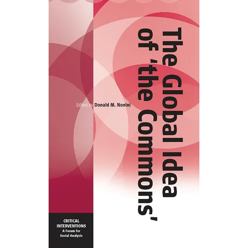 The Global Idea of 'The Commons' - Paperback