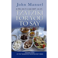 Tzatziki For You to Say - Paperback