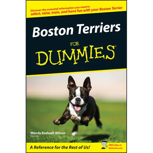 Boston Terriers For Dummies - Paperback