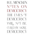 Notes on Democracy (Warbler Classics Annotated Edition) - Paperback