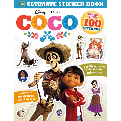 Ultimate Sticker Book: Disney Pixar Coco - Paperback
