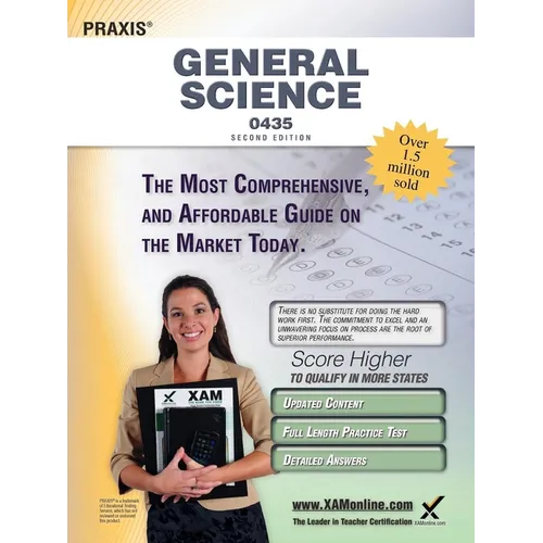 Praxis General Science 0435 Teacher Certification Study Guide Test Prep - Paperback