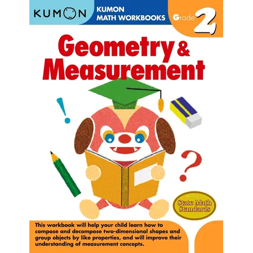 Kumon Grade 2 Geometry and Measurement - Paperback