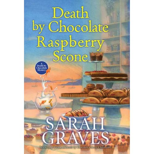 Death by Chocolate Raspberry Scone - Hardcover