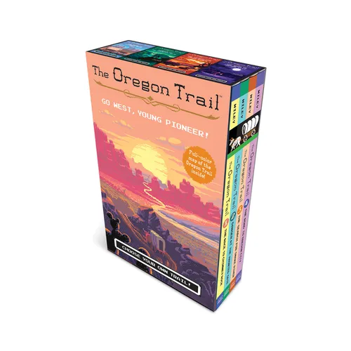 The Oregon Trail 4-Book Paperback Box Set Plus Poster Map - Boxed Set
