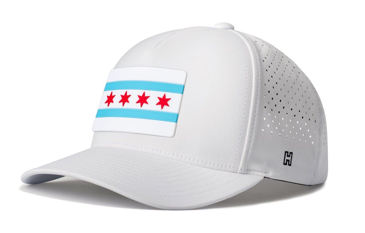 Chicago Flag Performance 5-Panel Hat  |  City Flexfit® Snapback