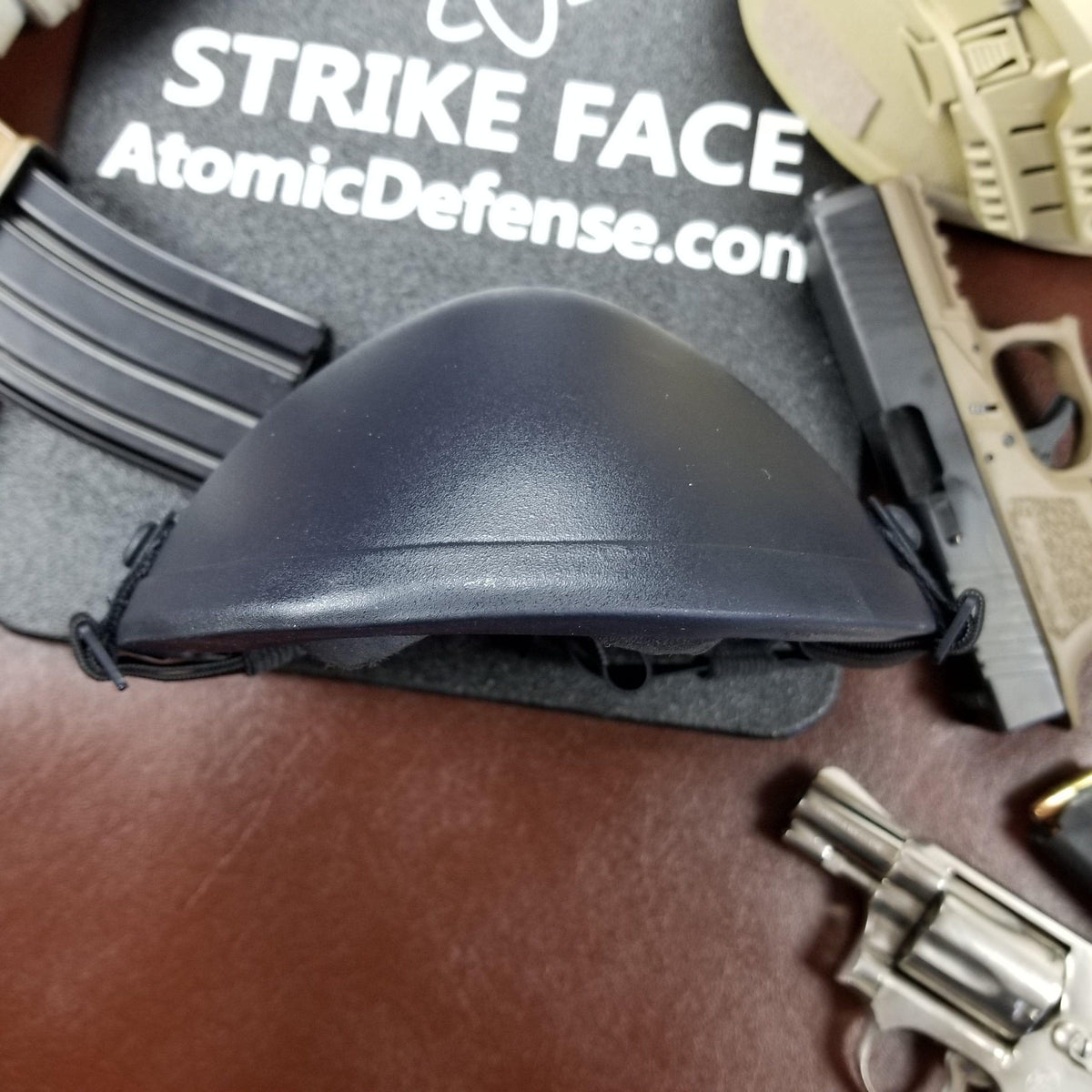 Half Face Bulletproof Mask for Helmets - NIJ Level IIIA+