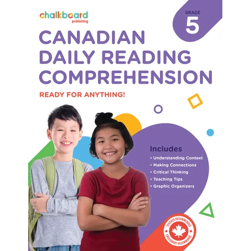 Canadian Daily Reading Comprehension 5 - Paperback