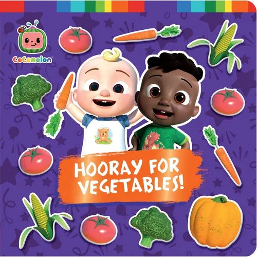 Hooray for Vegetables! - Board Book