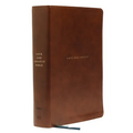 Net, Love God Greatly Bible, Leathersoft, Brown, Comfort Print: Holy Bible - Imitation Leather