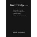 Knowledge - Advice for LIfe - Paperback
