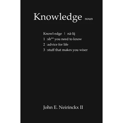 Knowledge - Advice for LIfe - Paperback