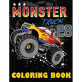 Monster Truck Coloring Book - Paperback