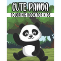Cute Panda Coloring Book For Kids: 50 Baby Panda Coloring Pages - Paperback