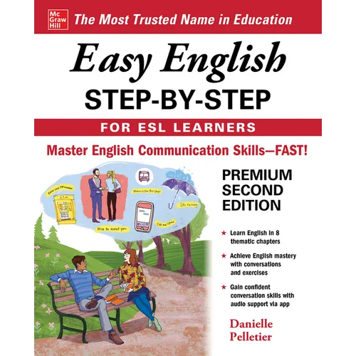 Easy English Step-By-Step for ESL Learners, Second Edition - Paperback