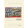 Vintage Lined Notebook Greetings from San Francisco, San Francisco, California