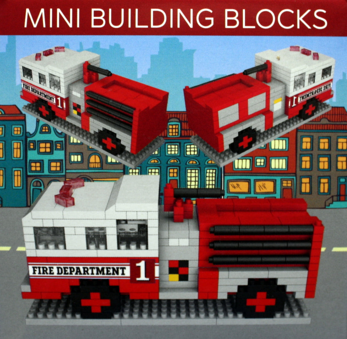 Mini Building Blocks - Fire Truck