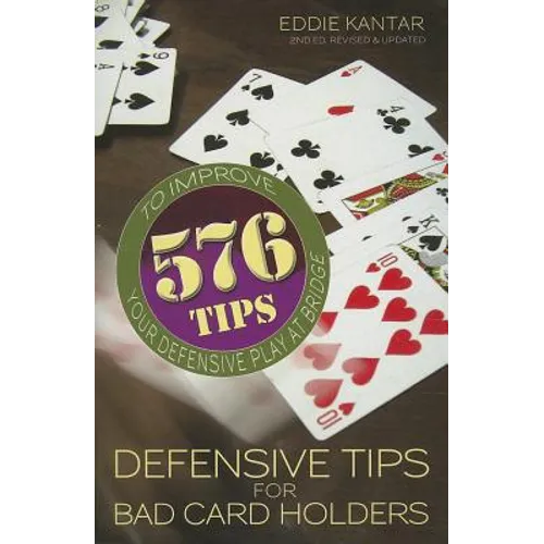 Defensive Tips for Bad Card Holders - Paperback