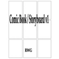 Comic Book / Storyboard v1: 200 Pages 8.5" X 11" - Paperback