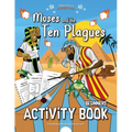 Moses and the Ten Plagues Activity Book - Paperback